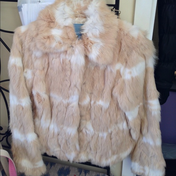 Nine West Jackets & Blazers - Nine West Genuine Rabbit Fur Coat